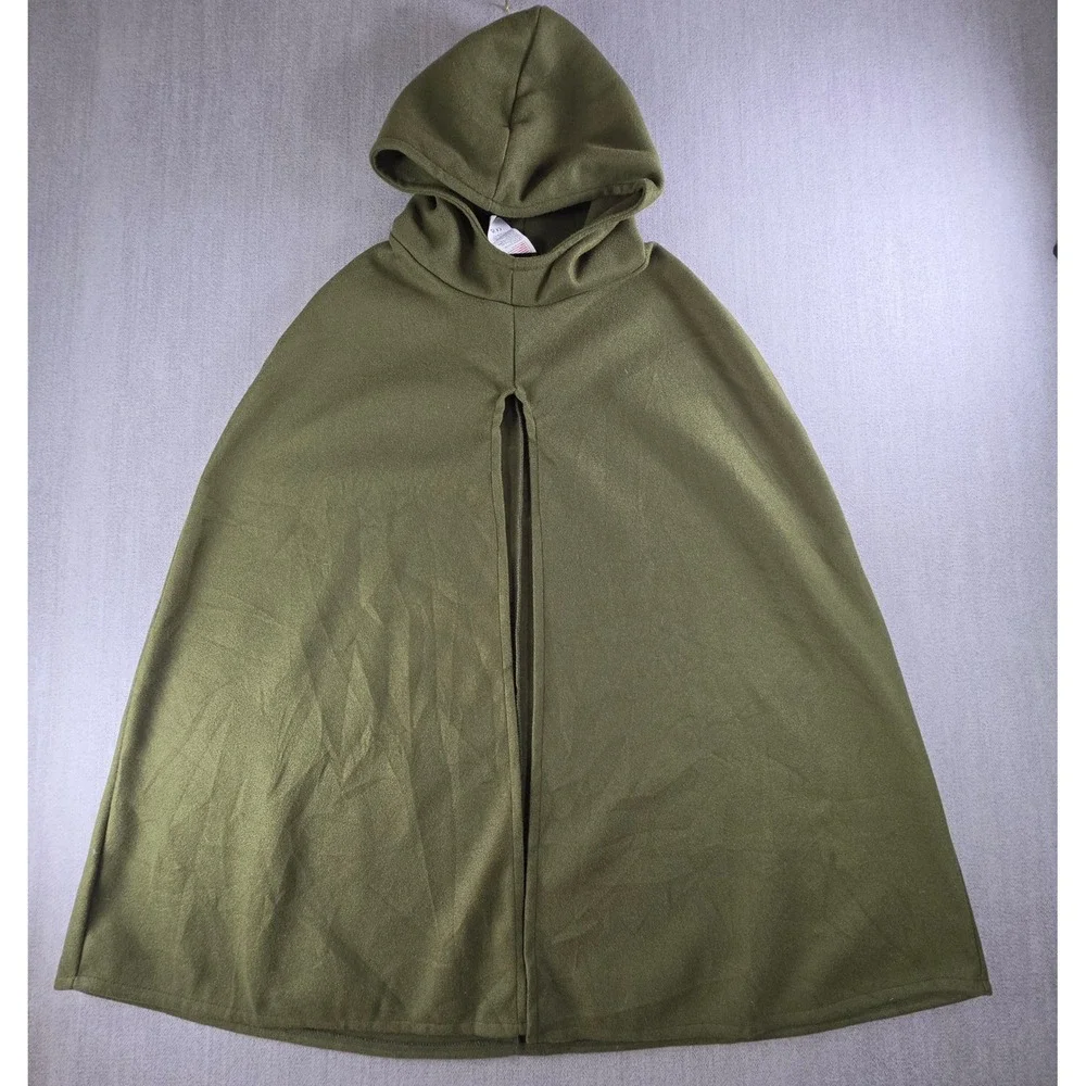 Spooktacular Creations Hooded Archer Cape Boys Medium Green Forest‎ Costume